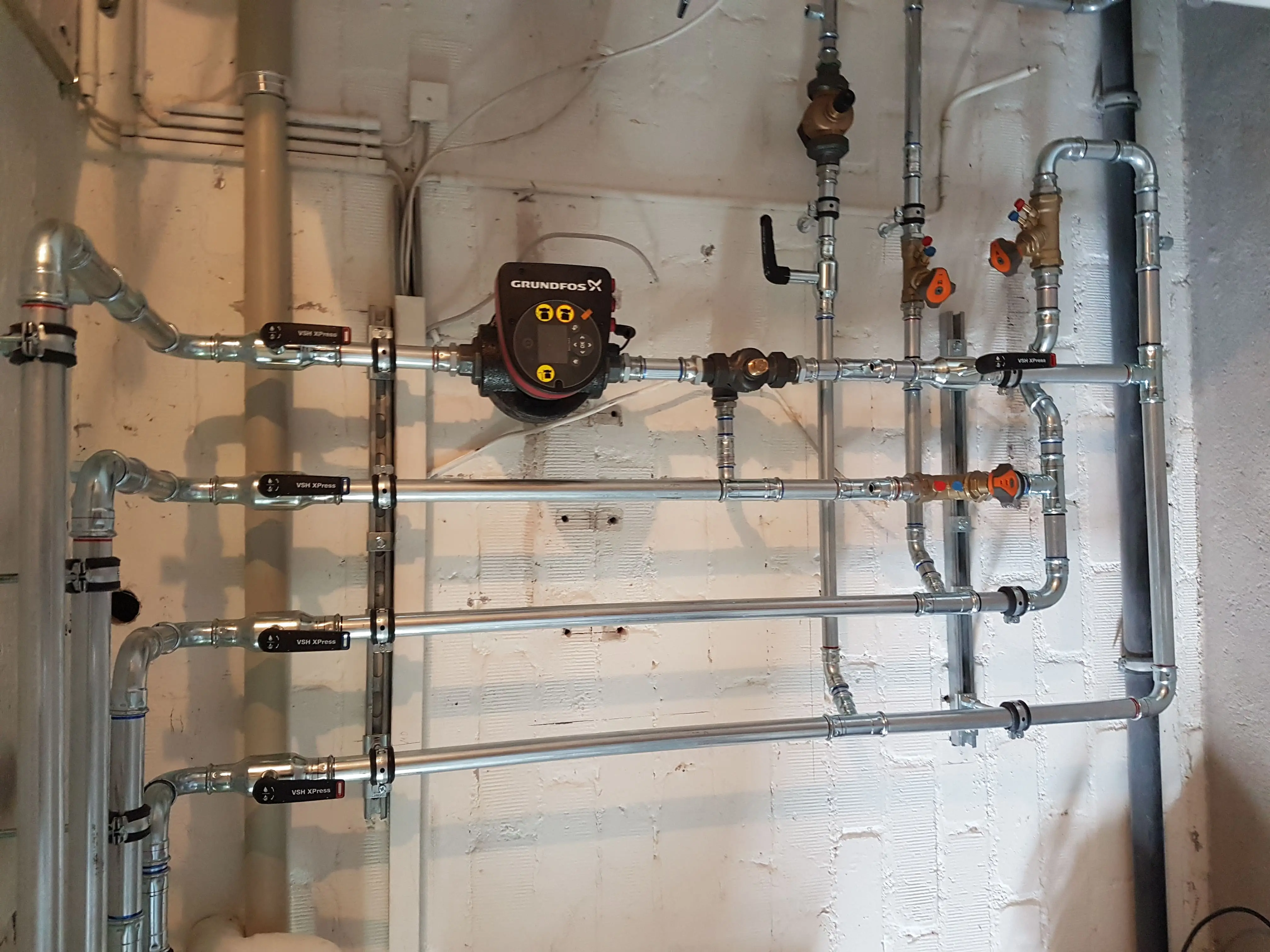 Heizungsinstallation Projekt